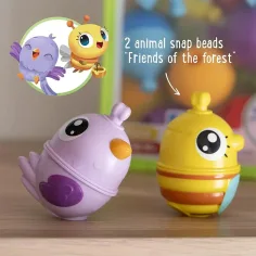 LALABOOM: 6бр. бебешка Монтесори развиваща играчка - Trefl