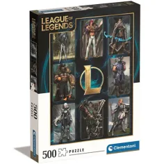League of Legends: Герои HQC пъзел 500бр - Clementoni