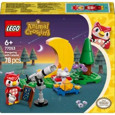 LEGO® Animal Crossing™: Наблюдение на звезди с Келесте (77053)