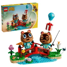 LEGO® Animal Crossing™: Веселото пътуване на Тими и Томми (77059)