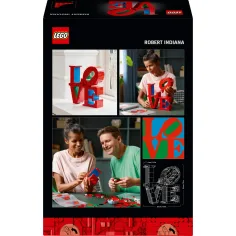 LEGO® ART: LOVE декоративен надпис (31214) изображение 5