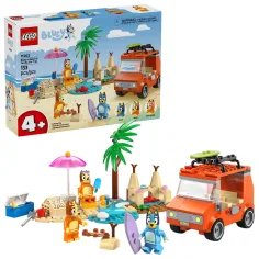 LEGO® Bluey™: Bluey и семейството му пътува до плажа (11202L)