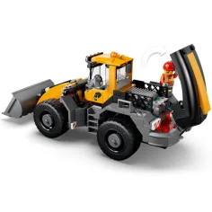 LEGO® City: Фронтален товарач и камион с платформа (60494) изображение 6