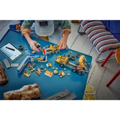 LEGO® City: Фронтален товарач и камион с платформа (60494) изображение 7