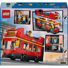 LEGO® City: Червен двуетажен туристически автобус (60407) изображение 2