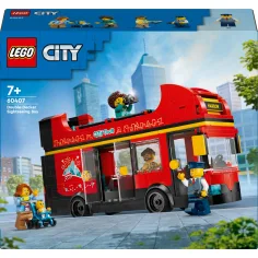 LEGO® City: Червен двуетажен туристически автобус (60407) изображение 1