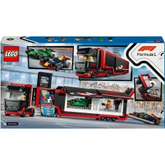 LEGO® City: F1® камион с RB20 и AMR24 F1® коли (60445) изображение 5