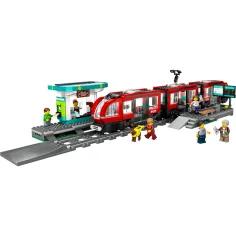 LEGO® City: Градски трамвай и спирка (60423) изображение 2