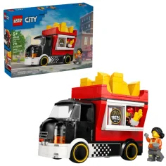 LEGO® City: Кола за бърза закуска с пържени картофи (60488)