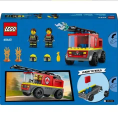 LEGO® City: Пожарна кола с стълба (60463) изображение 5