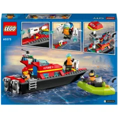 LEGO® City: Пожарна лодка (60373) изображение 2
