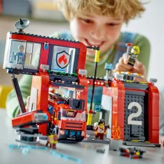 LEGO® City: Пожарна станция и пожарна кола (60414) изображение 5