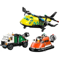 LEGO® City: Самолет, кран с кош и въздушно возило ремикс (60505) изображение 2