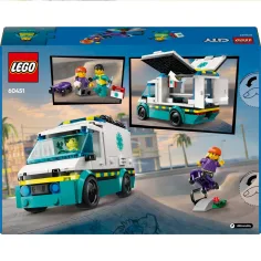 LEGO® City: Спешна линейка (60451) изображение 5