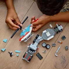 LEGO® Creator: Камион с платформа и хеликоптер (31146) изображение 3