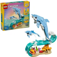 LEGO® Creator: Морски животни: Удивителни делфини (31385) изображение 1