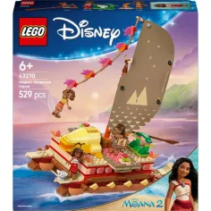 LEGO® Disney: Кануто на Ваина, пълно с приключения (43270)