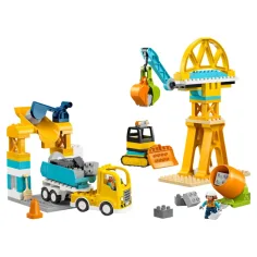 LEGO® DUPLO®: 3 в 1 строителна площадка и машини (10476) изображение 2