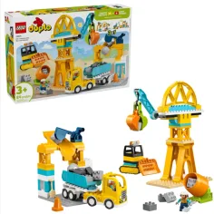 LEGO® DUPLO®: 3 в 1 строителна площадка и машини (10476)