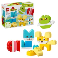 LEGO® DUPLO®: Креативни и сладки, 3 в 1 домашни любимци (10477)