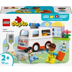 LEGO® DUPLO®: Лекарска кола и шофьор на линейка (10447)