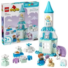 LEGO® DUPLO®: Партито на Анна и Елза в ледения замък (10455)
