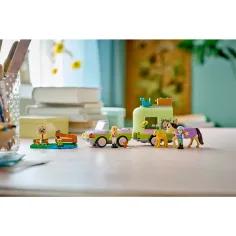 LEGO® Friends: Прицеп за коне и кончета (42695) изображение 9