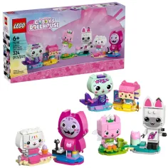 LEGO® Gabi къща за кукли: Котешките приятели на Габи от блокчета (11215)