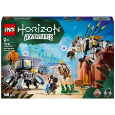 LEGO® Horizon™ Adventures: Aloy и Varl срещу броненосеца и трионозъба (77037)