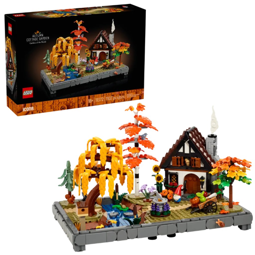 LEGO® Icons: Есенна градина с къщичка (11372)