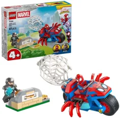 LEGO® Marvel: Мотоциклетист Спайдърмен срещу Рино (11206) изображение 1