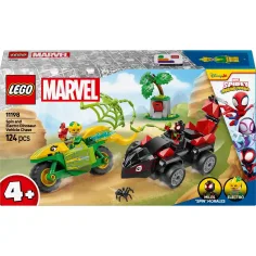 LEGO® Marvel: Spin и Electro - Преследване с динозавърския автомобил (11198)