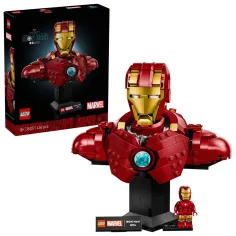 LEGO® Marvel: Железен човек MK4 бюст (76327)