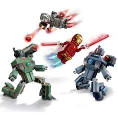 LEGO® Marvel: Железният човек и Военната машина срещу Хамър-дроновете (76320) изображение 3