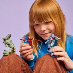 LEGO® Marvel: Железният човек и Военната машина срещу Хамър-дроновете (76320) изображение 5