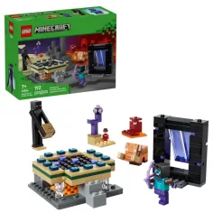 LEGO® Minecraft: Пътуване до портата на Подземния свят и Крайната порта (21584) изображение 1