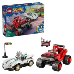 LEGO® Sonic the Hedgehog™: Автомобилът на Silver срещу монстър трака на Knuckles (77118) изображение 1