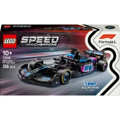 LEGO® Speed Champions: BWT Alpine F1® Team A524 състезателен автомобил (77248)