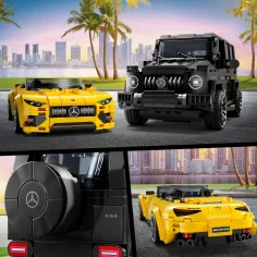 LEGO® Speed Champions: Mercedes-AMG G 63 и Mercedes-AMG SL 63 (76924) изображение 8