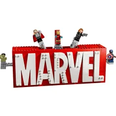 LEGO® Super Heroes: MARVEL лого и минифигурки (76313) изображение 2