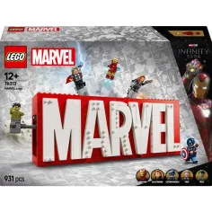 LEGO® Super Heroes: MARVEL лого и минифигурки (76313)