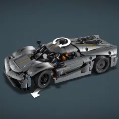 LEGO® Technic: Koenigsegg Jesko Absolut сив хиперкола (42173) изображение 6