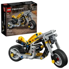 LEGO® Technic: Жълт мотоциклет (42225)