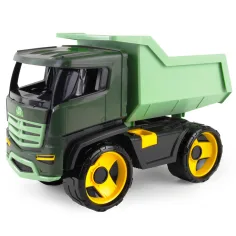 LENA: GIGA TRUCKS гигантски Титан тъмен зелен самосвал 51 см