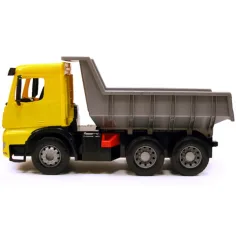 LENA: Mercedes-Benz Actros гигантски самосвал жълт/черен 67см изображение 2