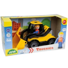 LENA: Truckies строителен трактор с фигура 21см изображение 2