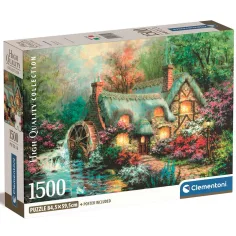 Лесна къща 1500 части HQC пъзел 84,5x59,5см - Clementoni
