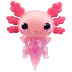 Let’s Glo Axolotl светещ воден приятел в розов цвят изображение 2