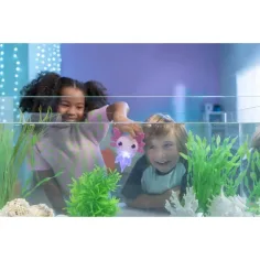 Let’s Glo Axolotl светещ воден приятел в розов цвят изображение 3