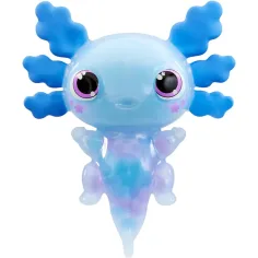 Let’s Glo Axolotl светещ воден приятел в син цвят изображение 2